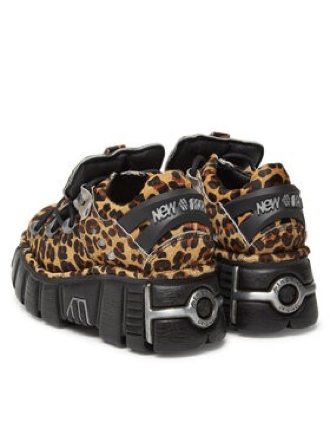 NEW ROCK Sneakersy M-120N-C71 Brązowy