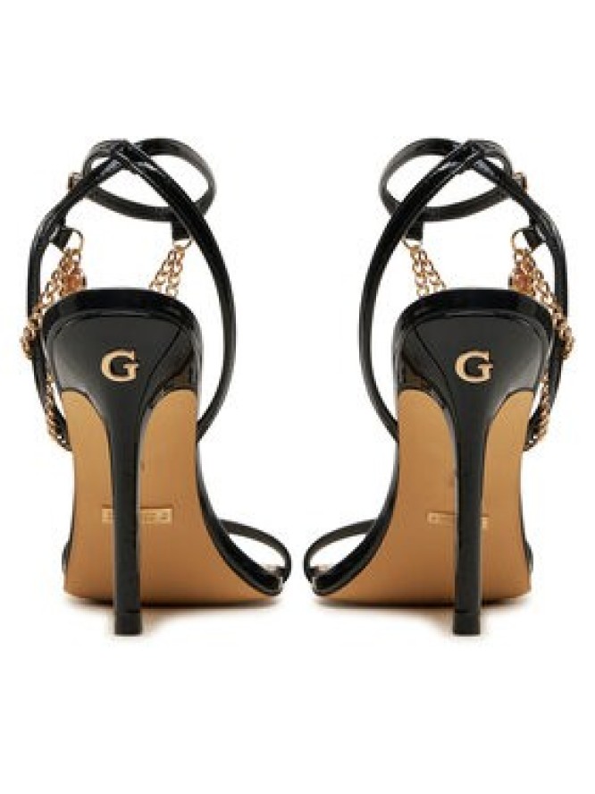 Guess Sandały Miamy FLDMIA PAF03 Czarny