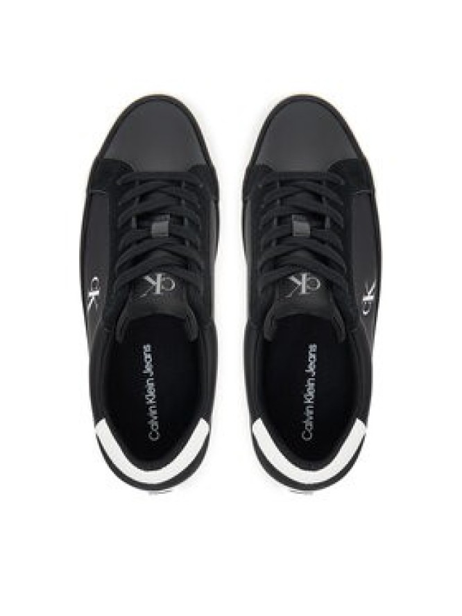 Calvin Klein Jeans Sneakersy Vulc Flatform Mg Nylon Mix YW0YW01896 Czarny