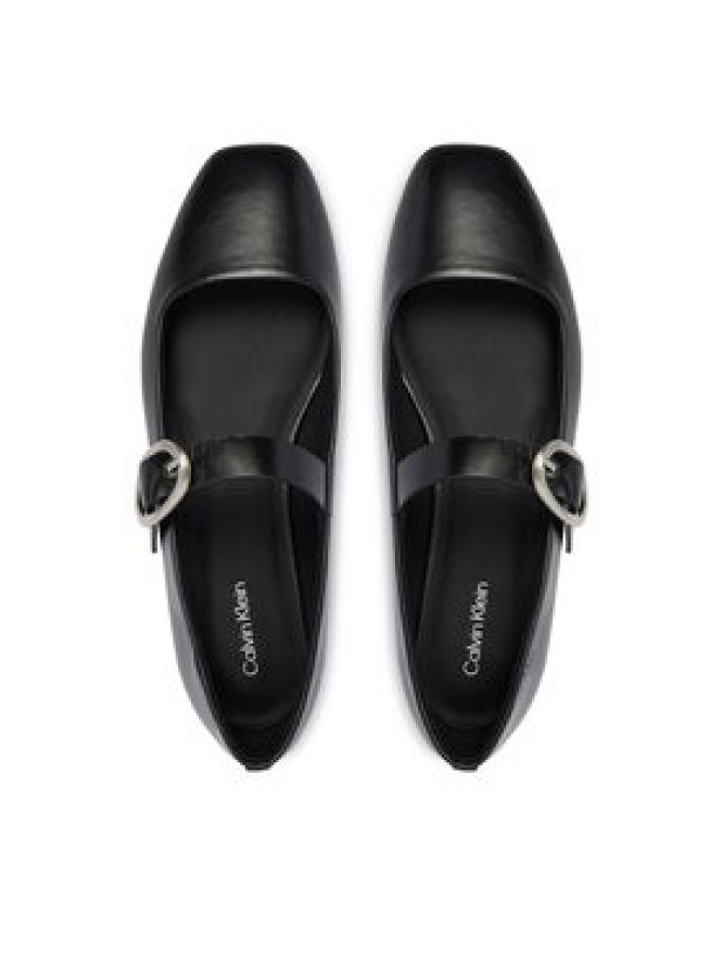 Calvin Klein Baleriny HW0HW03037 Czarny