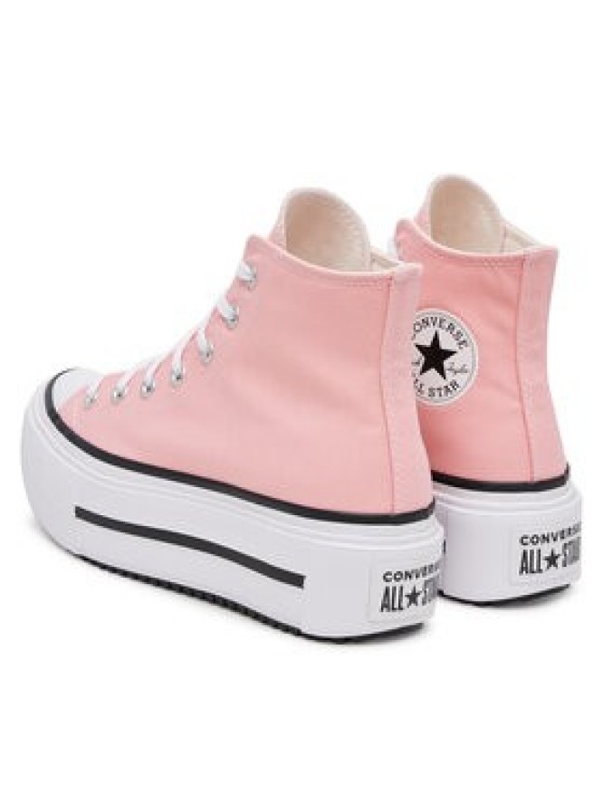 Converse Trampki Chuck Taylor All Star Lift Double Stack A15012C Różowy