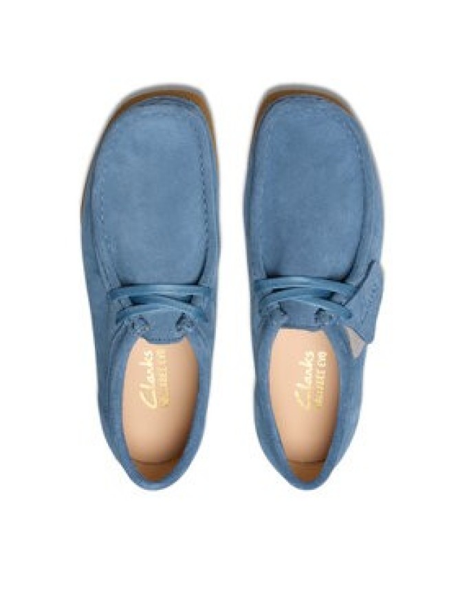 Clarks Półbuty WallabeeEVOSh 26181476 Niebieski