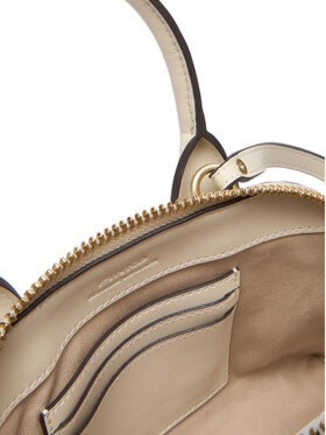 PINKO Torebka Bowling Bag Zip Mini AI 25-26 PLTT 105333 A0QO Écru