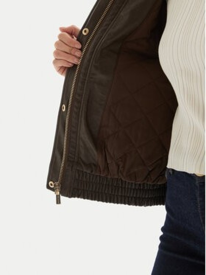 MICHAEL Michael Kors Kurtka z imitacji skóry 77A1487M52 Brązowy Relaxed Fit