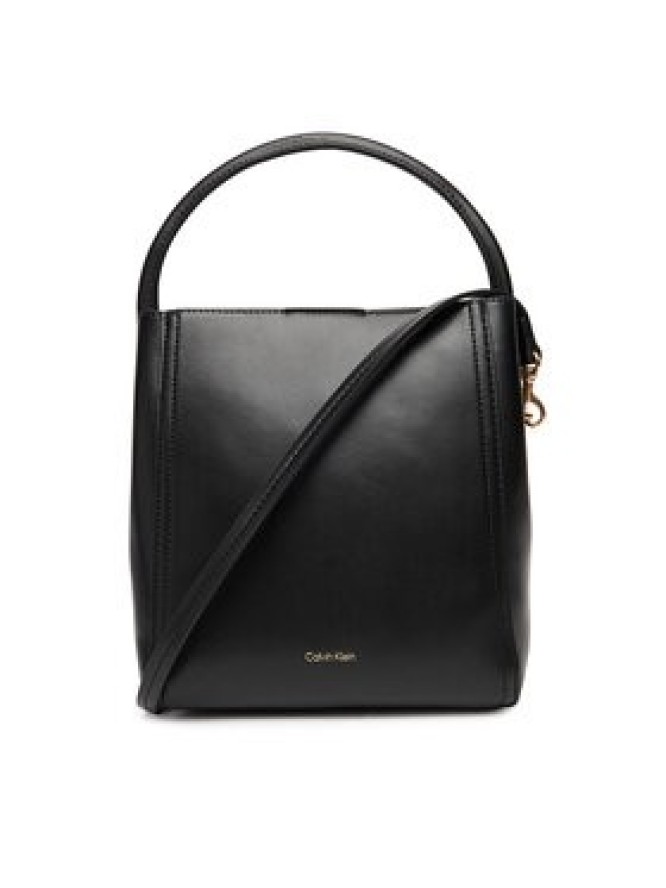 Calvin Klein Torebka Ck Bucket With Strap LV04F3174G Czarny