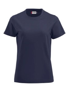 clique Premium-T Women T-shirt z okrągłym dekoltem, bawełna – dark navy