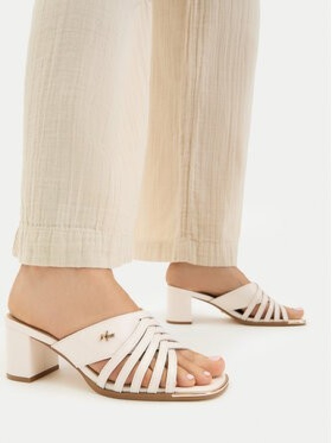 MEXX Klapki EO-WS1161-02 Écru