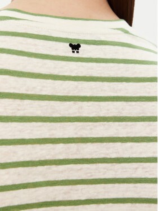 Weekend Max Mara T-Shirt Opzione 2515941012 Zielony Regular Fit