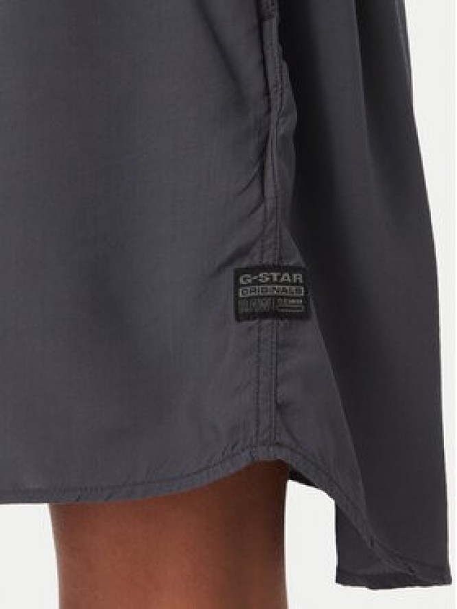 G-Star Raw Sukienka codzienna D29019-D724 Szary ciemny Regular Fit
