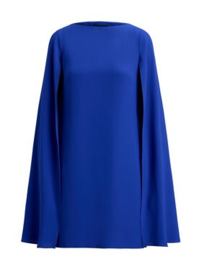 LAUREN RALPH LAUREN Sukienka koktajlowa 253980921006 Niebieski Slim Fit