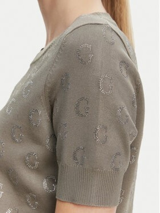 Guess Sweter W5GR05 Z3D60 Brązowy Regular Fit