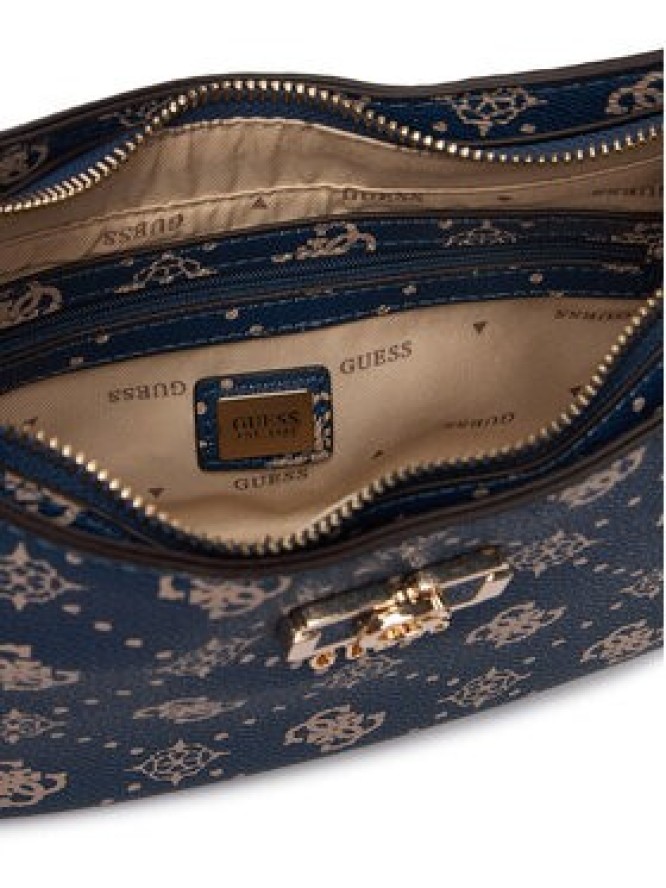 Guess Torebka Emelie Logo HWGP99 28180 Granatowy