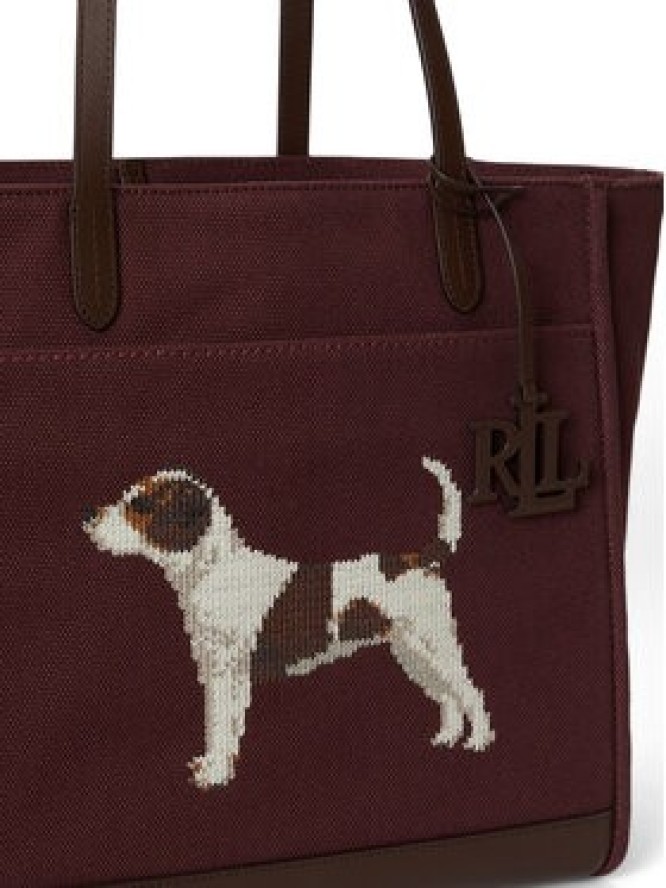 LAUREN RALPH LAUREN Torebka 431P18735001 Bordowy