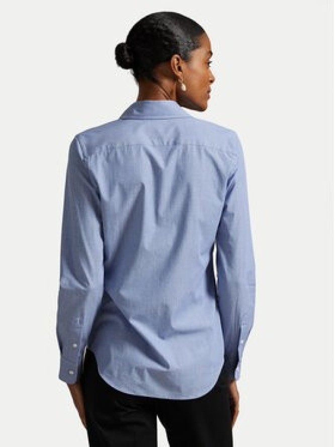 Polo Ralph Lauren Koszula 211941509004 Błękitny Slim Fit