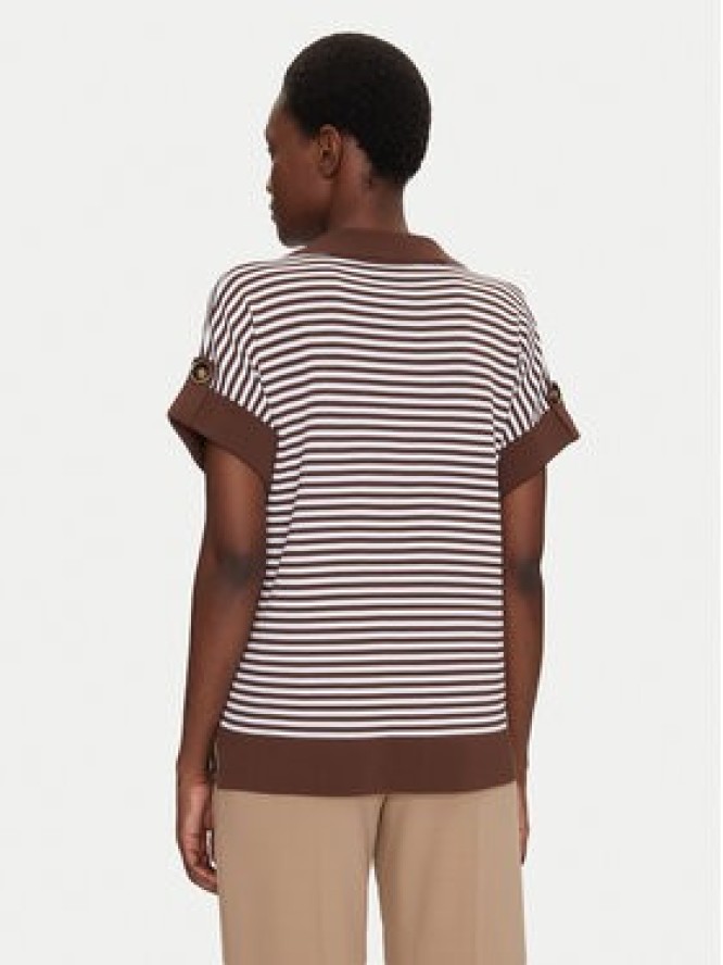 Luisa Spagnoli Sweter Caio 58672 Granatowy Regular Fit