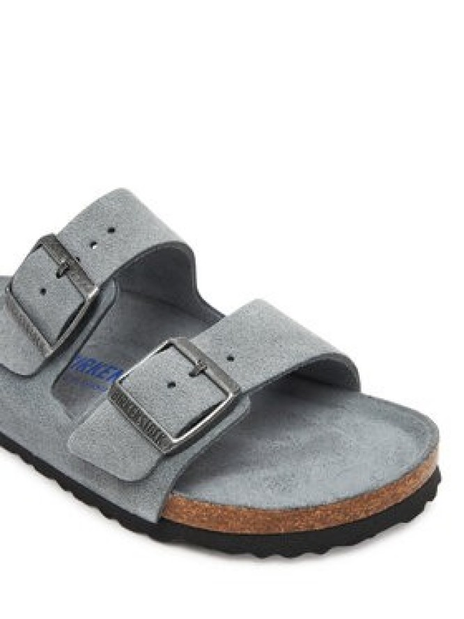 Birkenstock Klapki Arizona Sfb 1030912 Szary