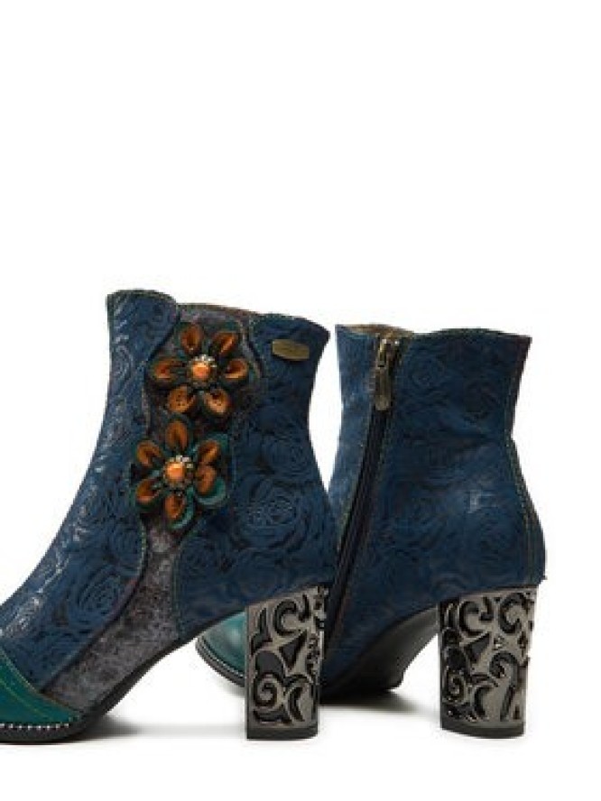 Laura Vita Botki Ledao 34 Niebieski