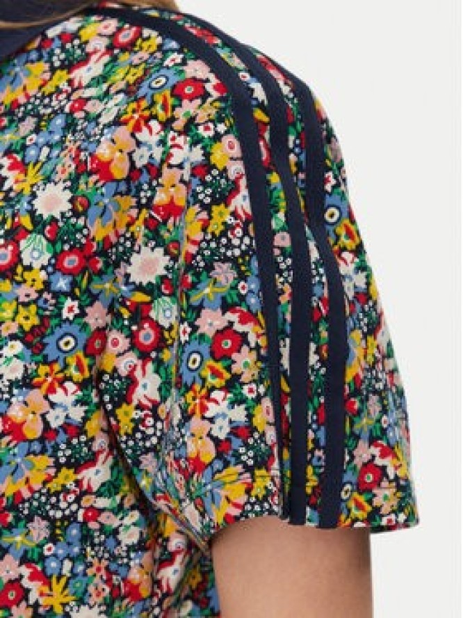 adidas Polo Liberty London Football JC7786 Kolorowy Loose Fit