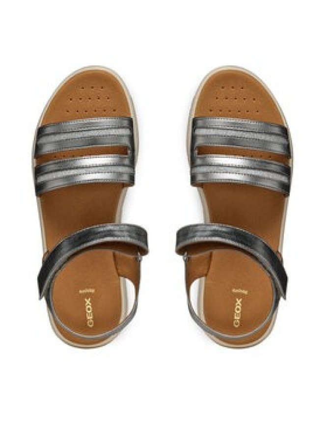 Geox Sandały D Dandra D55NNE 0BNEW C1357 Szary