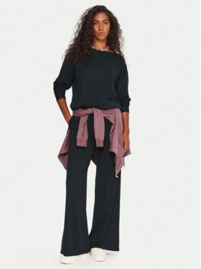 Roxy Spodnie dresowe Surfing By Sunlight ERJFB03495 Czarny Wide Leg