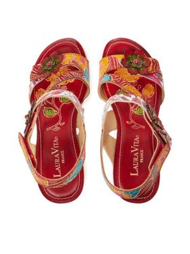Laura Vita Sandały Bonito 27 Czerwony