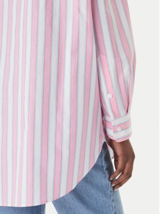 JOOP! Jeans Koszula Brenda 10100296 30101897 Różowy Oversize