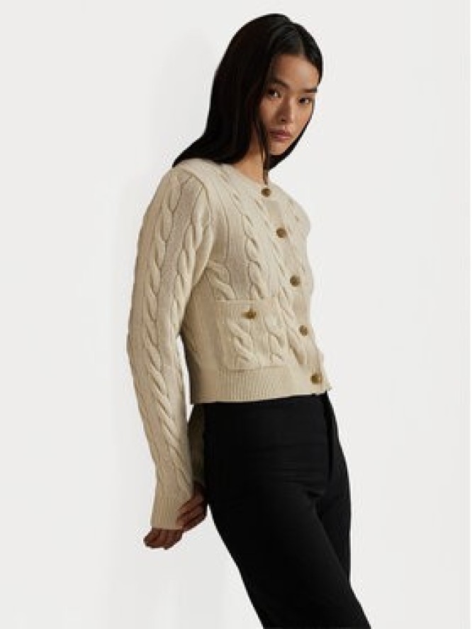 Polo Ralph Lauren Kardigan 211978312500 Écru Regular Fit