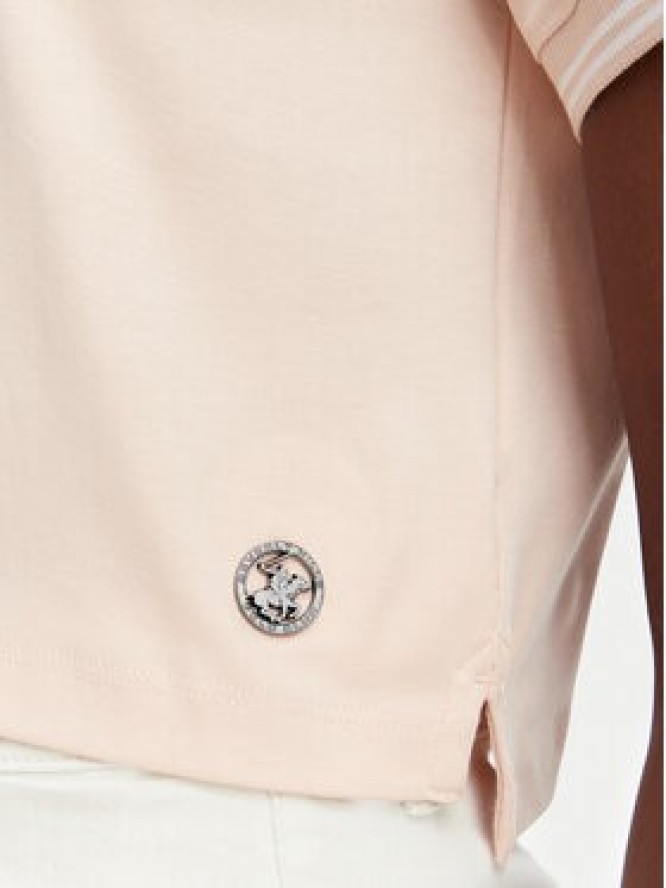 Beverly Hills Polo Club Polo L2605-HR Różowy jasny Regular Fit