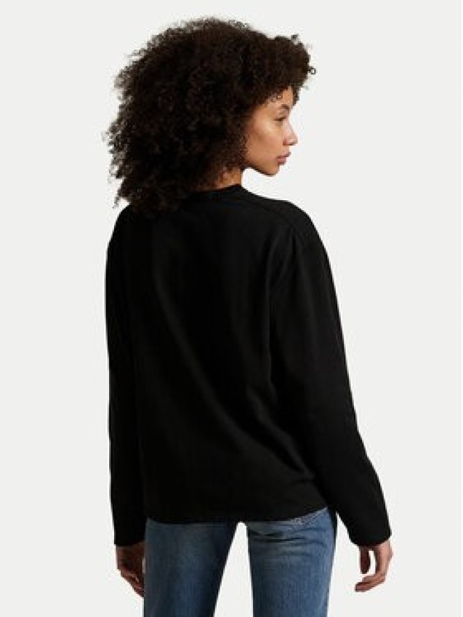 Polo Ralph Lauren Bluzka 211967105002 Czarny Straight Fit