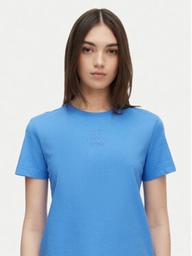 Calvin Klein Jeans T-Shirt LV044G200G Granatowy Regular Fit