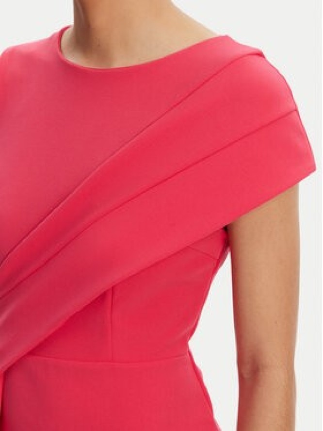 Rinascimento Sukienka koktajlowa CFC0019923002 Różowy Regular Fit