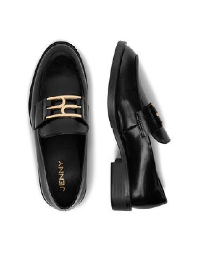 JENNY Loafersy CEO-HYF62303CS-1 Czarny