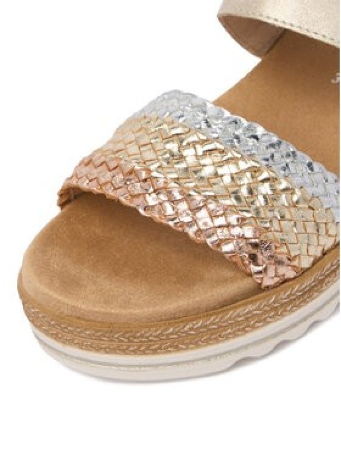 Remonte Sandały CEO-D0Q56-90 Złoty