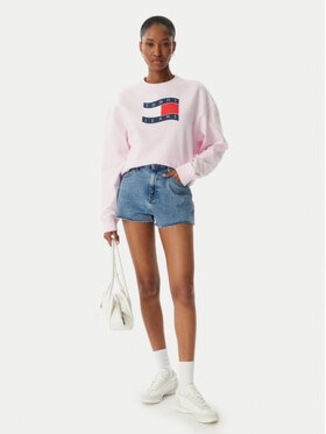 Tommy Jeans Szorty jeansowe DW0DW22691 Niebieski jasny Regular Fit