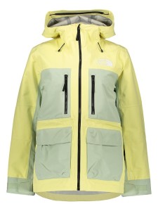 The North Face Kurtka narciarska "Dragline" w kolorze żółto-zielonym rozmiar: M
