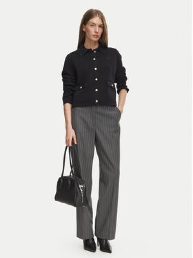 Tommy Hilfiger Kardigan WW0WW51426 Czarny Regular Fit