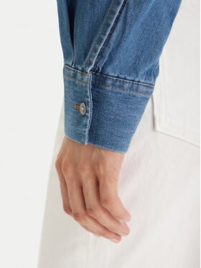 Calvin Klein Jeans Koszula jeansowa New Dad LV047F790G Niebieski Regular Fit