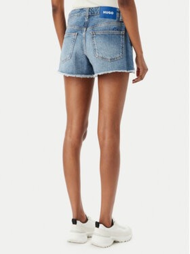 HUGO Szorty jeansowe Galimon 50561167 Niebieski Regular Fit