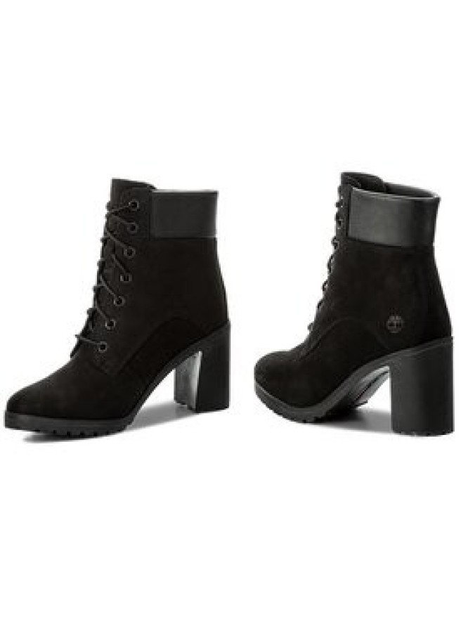 Timberland Botki Allington 6 In Lace U A1JVB/TB0A1JVB0011 Czarny