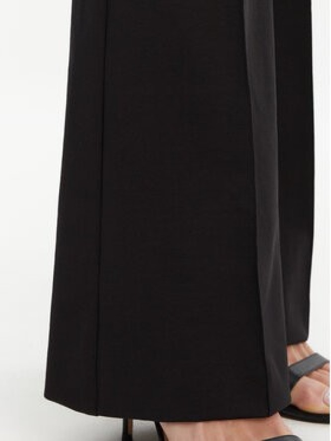 Fracomina Spodnie materiałowe FR25SVA006W51501 Czarny Flare Fit