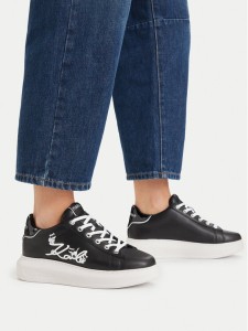 KARL LAGERFELD Sneakersy KL62510C Czarny