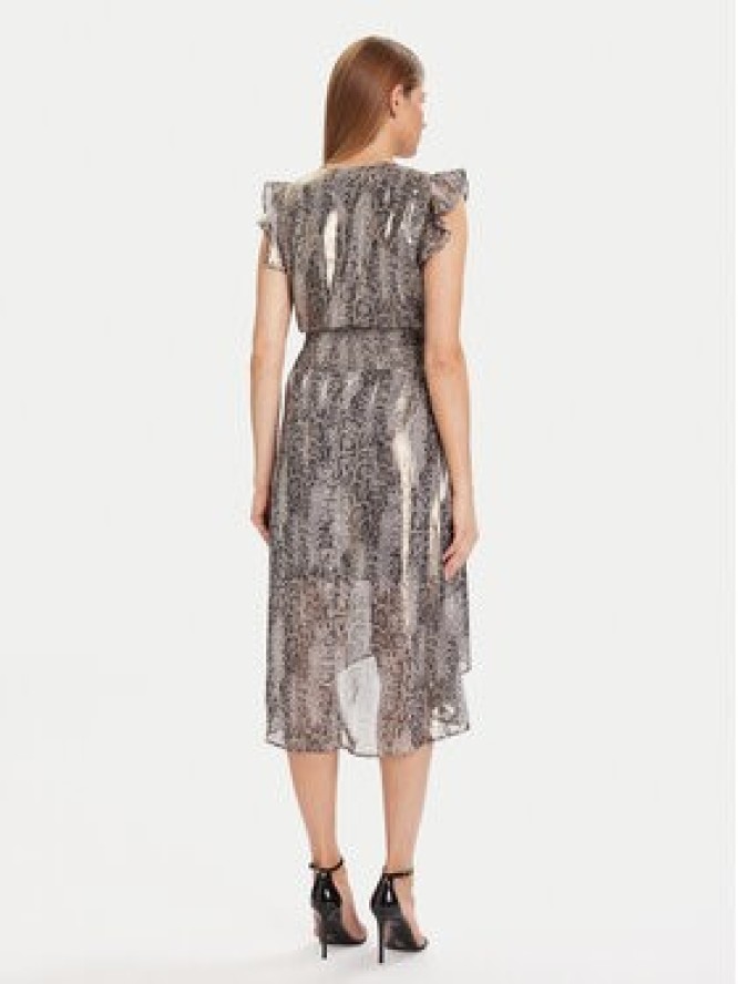 Morgan Sukienka koktajlowa 252-RCOBA.F Srebrny Regular Fit