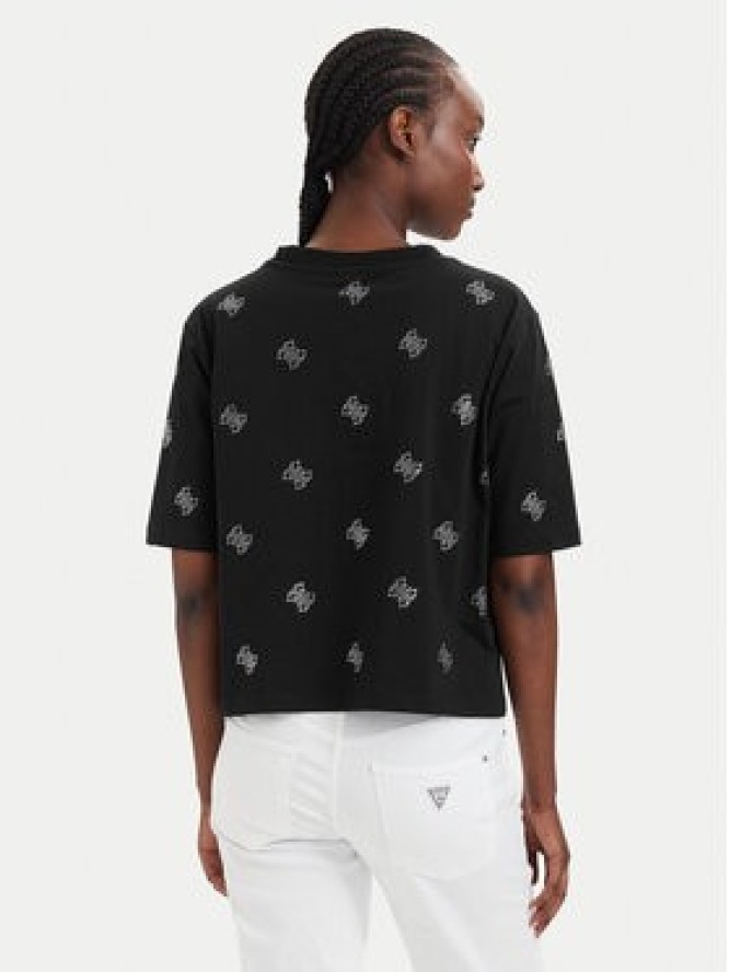 Guess T-Shirt V6GI18 K2985 Czarny Regular Fit
