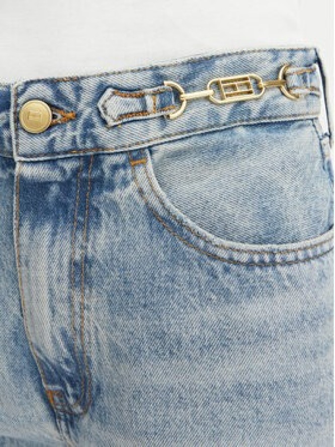 Tommy Hilfiger Jeansy Cam WW0WW49960 Niebieski jasny Straight Fit