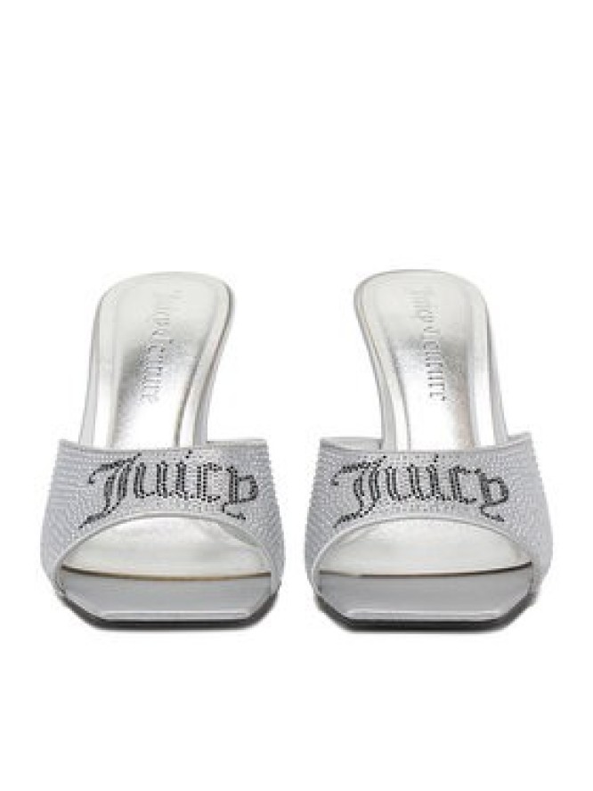 Juicy Couture Klapki CEO-259-29-06 Srebrny