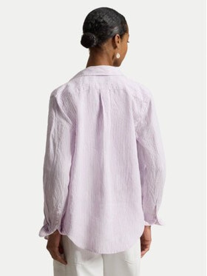 Polo Ralph Lauren Koszula 211A96158006 Fioletowy Classic Fit