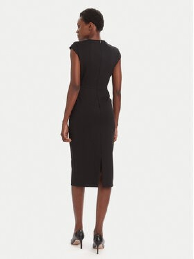 BOSS Sukienka koktajlowa Dulisa 50541987 Czarny Slim Fit