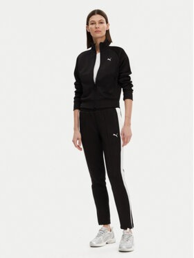 Puma Spodnie dresowe T7 Always On 629798 Czarny Slim Fit