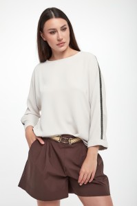 Bluzka damska satynowa JOSEPH RIBKOFF