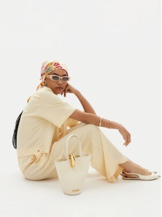 JACQUEMUS Torebka Le Petit Bambol 24H243BA389-3173 Écru